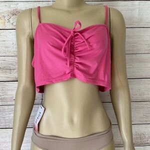 Shein Plus Drawstring Front Cami Top Size 2XL NWT